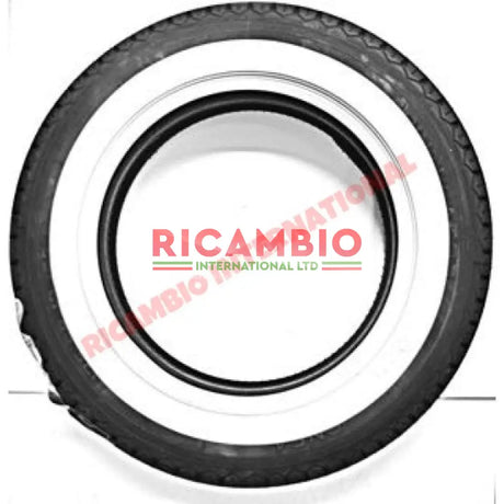 White Wall Tyre Trim 13 INCH - Classic Fiat 500 126 600 - Bumpers & Assorted Exterior Trim
