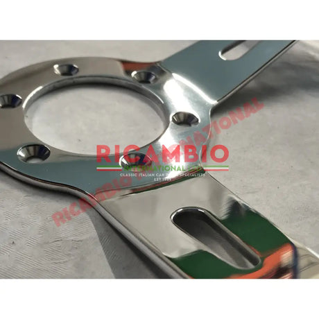 Wood & Polished Alloy Steering Wheel - Classic Fiat 500 126,600,850 plus many more - Steering