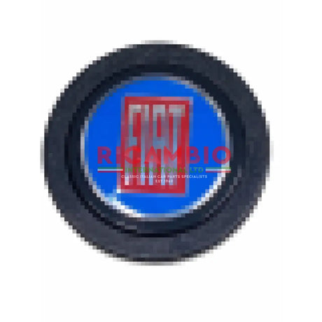 Wooden Steering Wheel Kit - Classic Fiat 500 126 - Fine Spline (38 Teeth) / Light Blue Fiat - Steering