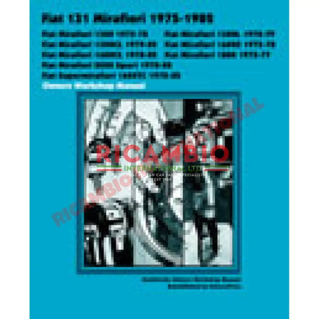 Workshop Manual - Fiat 131 - Fiat 131/132