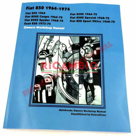 Workshop Manual - Fiat 850 - Front Lamps and Associated Items