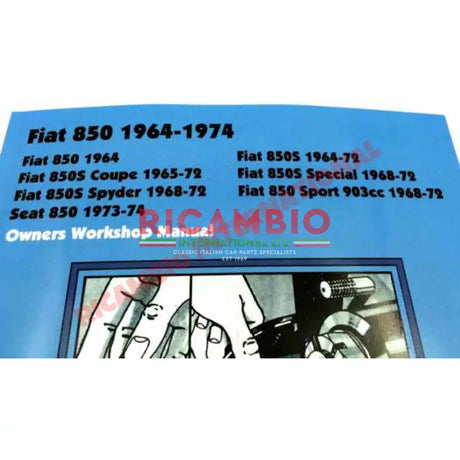 Workshop Manual - Fiat 850 - Front Lamps and Associated Items