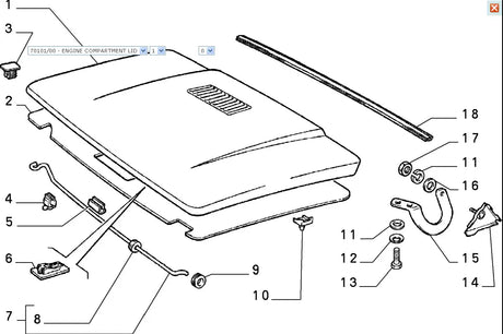 Body Panels - Classic Fiat Panda 1981 to 2002