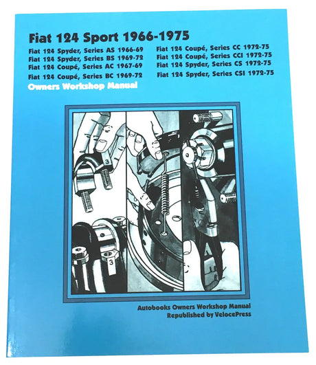 Books & Manuals - Fiat 124 & 125