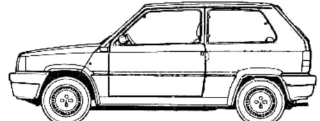 Classic Fiat Panda (1981 to 2002)