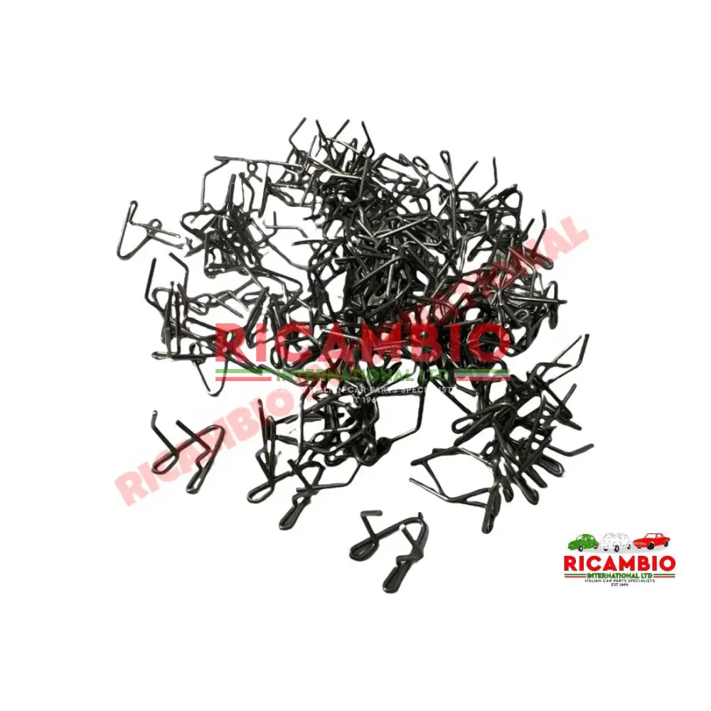 12 Piece Chrome Trim Moulding Kit - Autobianchi Bianchina Convertible - Exterior Trim