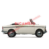 12 Piece Chrome Trim Moulding Kit - Autobianchi Bianchina Convertible - Exterior Trim