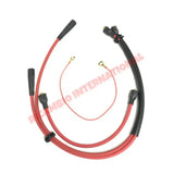Set of Ignition/HT Leads (RED) - Classic Fiat 500 - Classic Fiat 500 Parts & Spares