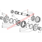1st & 2nd Gear Syncro Hub - Classic Fiat Panda - Clutch & Transmission Parts
