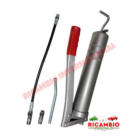 400cc Cartridge Hand Grease Gun Extension Hose & 2X Grease Cartridge - Service Items