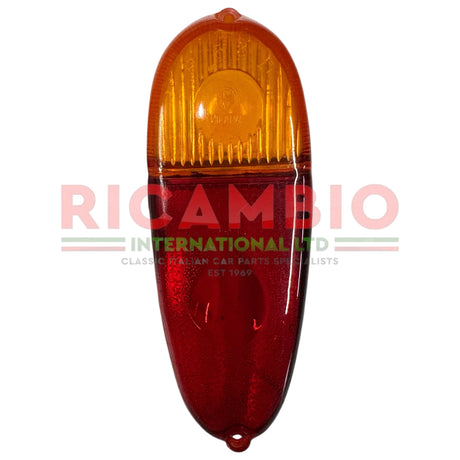 N/S Left Hand Rear Lamp Lens Cover - Classic Fiat 500 Nuova - Lights - Lamps and Lenses