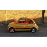 Abarth 595 Black Decal Kit - Classic Fiat 500 - Abarth