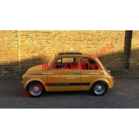 Abarth 595 Black Decal Kit - Classic Fiat 500 - Abarth