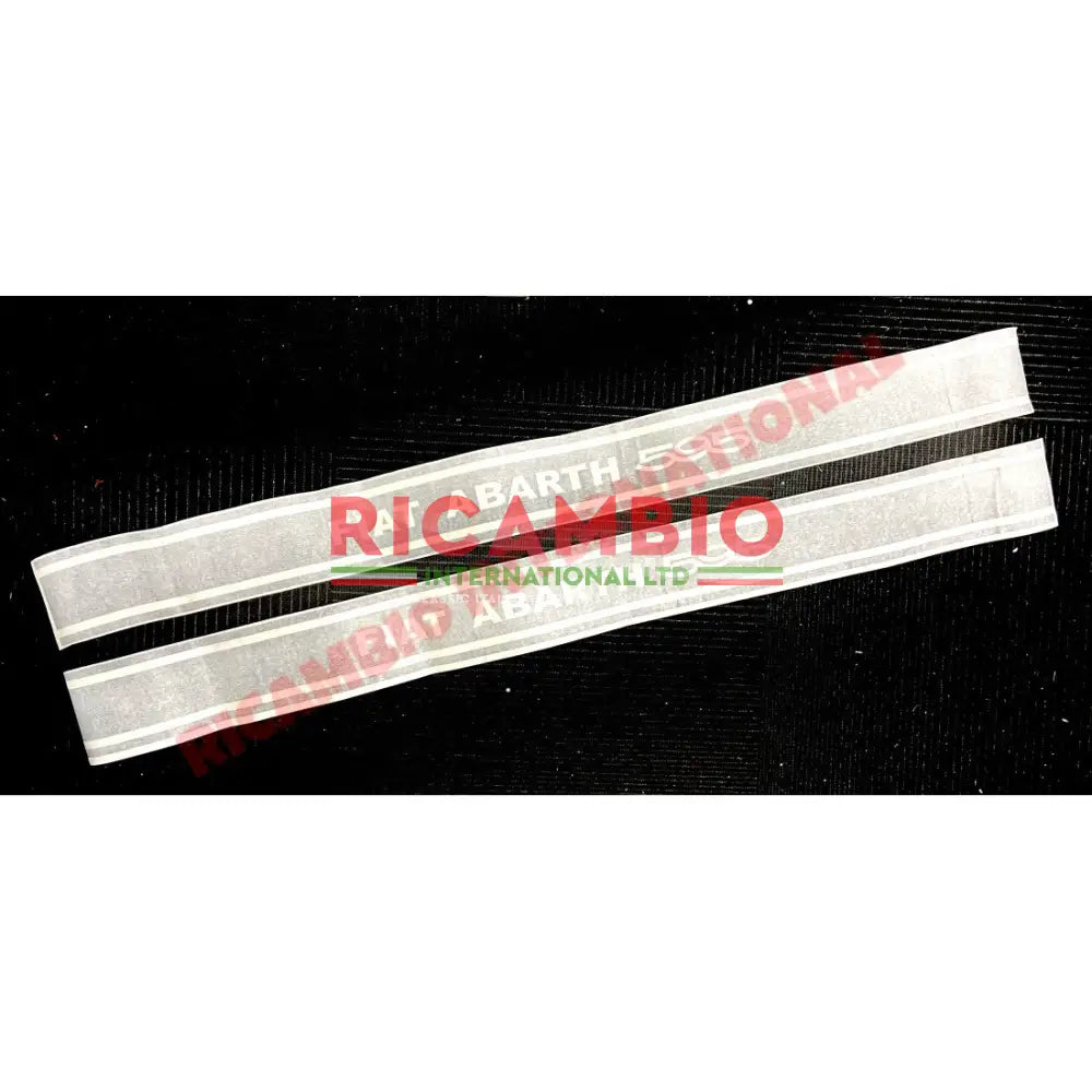 Abarth 595 Black Decal Kit - Classic Fiat 500 - Abarth