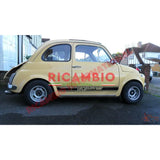 Abarth 695 Black Decal Kit - Classic Fiat 500 - Abarth