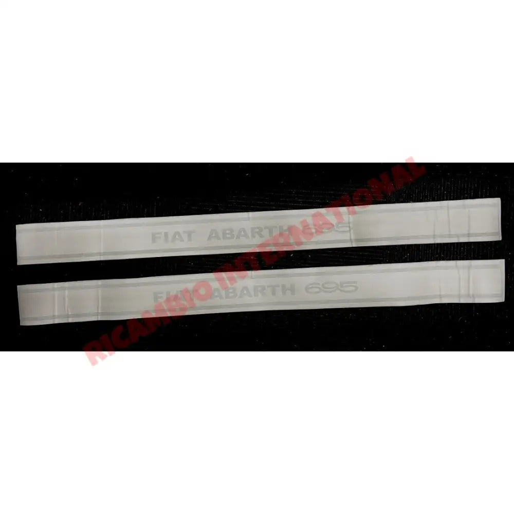 Abarth 695 White Decal Kit - Classic Fiat 500 - Abarth