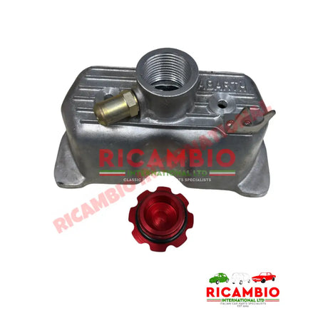 Abarth Alloy Rocker Cover Kit - Classic Fiat 500 126 - Modifications