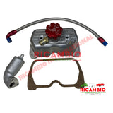 Abarth Aluminium Rocker Cover,Cap & Oil Breather Kit - Classic Fiat 500 126 - Mechanical & Engine Parts