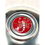 Abarth Borrani Hub Cap - Classic Fiat 500 - Chrome - Aluminium & Exterior Trim Parts