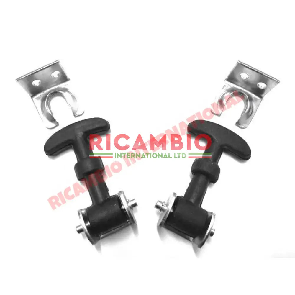 Abarth Engine Lid Strap & Fittings Kit- Classic Fiat 500 600 - Classic Fiat 500 Parts & Spares