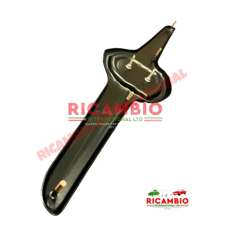 Abarth Front Badge BLACK FINISH - Classic Fiat 500 - Abarth