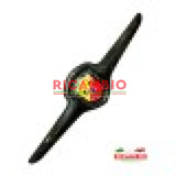 Abarth Front Badge BLACK FINISH - Classic Fiat 500 - Polished open grille - Abarth