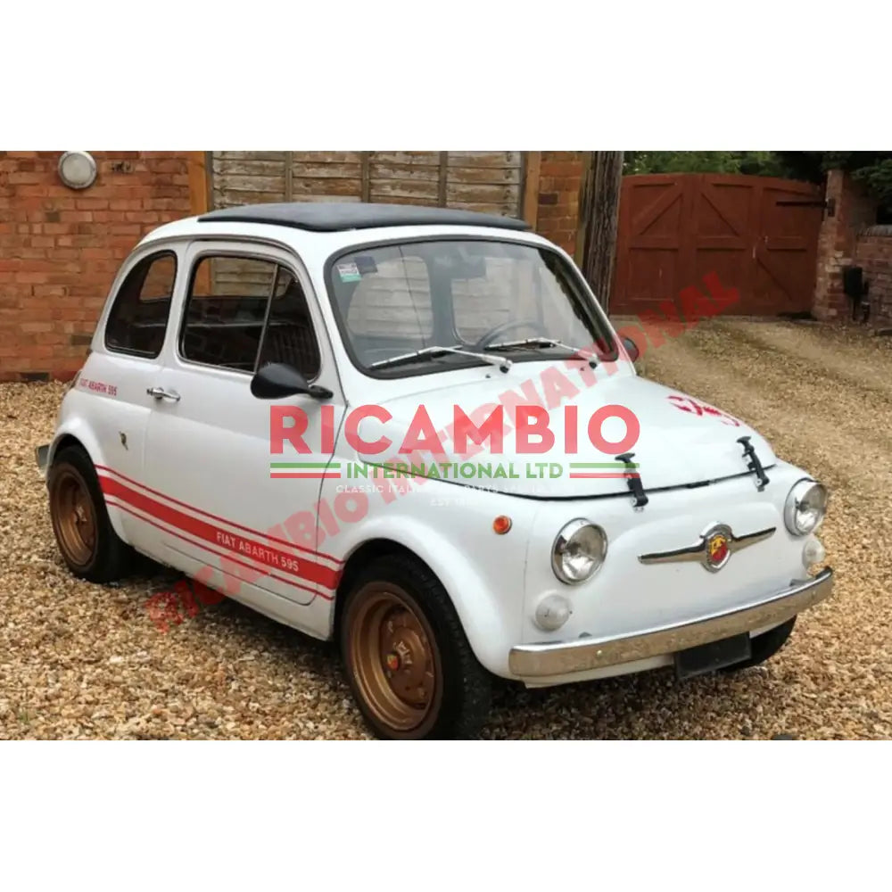 Abarth Front Bonnet Strap & Fittings Kit- Classic Fiat 500 600 - Modifications