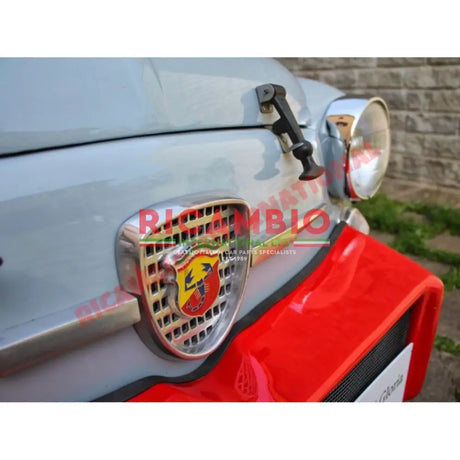 Abarth Front Grille Badge (Original Style) - Fiat 600 850 - Fiat/Seat 600 PartsFront Lamps and Associated ItemsBadge