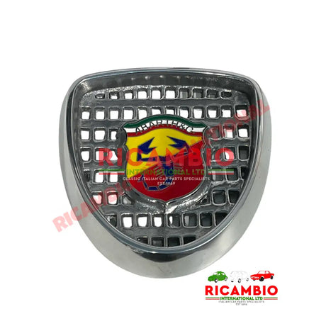 Abarth Front Grille Badge (Original Style) - Fiat 600 850 - Fiat/Seat 600 PartsFront Lamps and Associated ItemsBadge