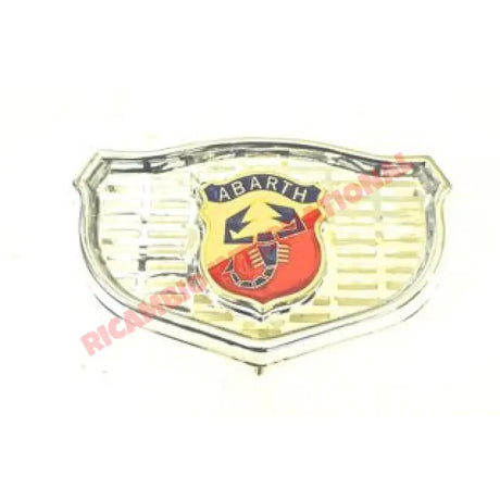 Abarth Front Panel Badge - Classic Fiat 500 - Classic Fiat 500 Parts & Spares