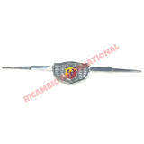 Abarth Front Panel Badge - Classic Fiat 500 - Classic Fiat 500 Parts & Spares