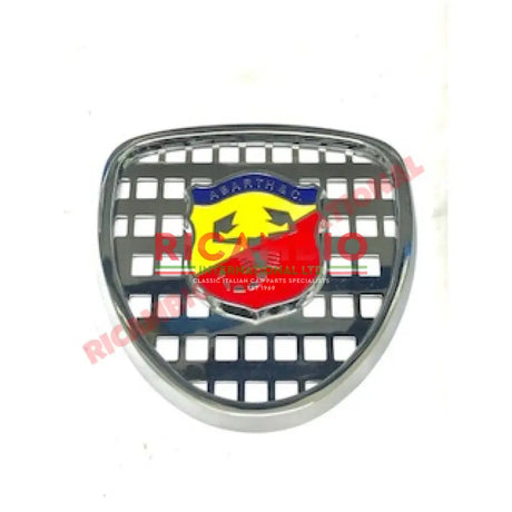 Abarth Front Panel Badge - Fiat 600 - Badge - Grill & Emblem
