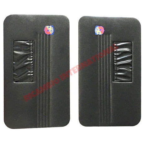 Abarth Front & Rear Inner Door Panel Kit - Classic Fiat 500 - Classic Fiat 500 Parts & Spares