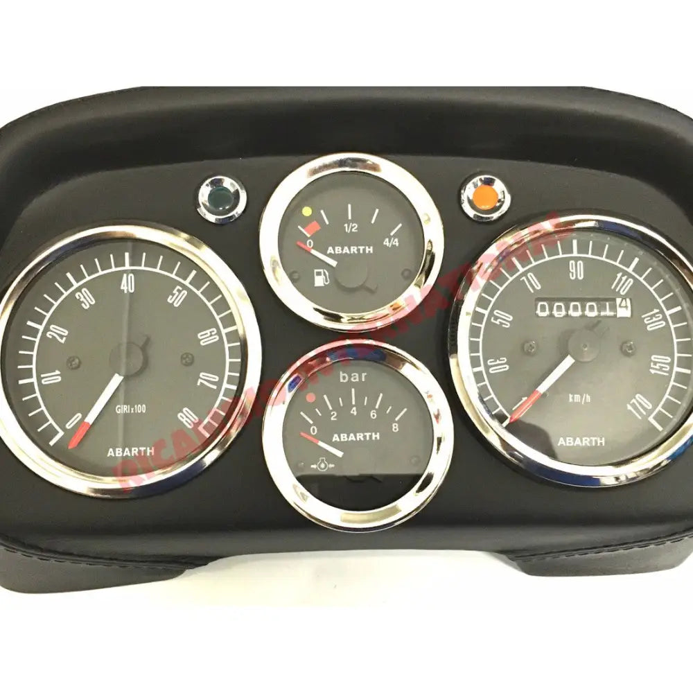 Abarth Leather Speedo - Classic Fiat 500 - Classic Fiat 500 Parts & Spares