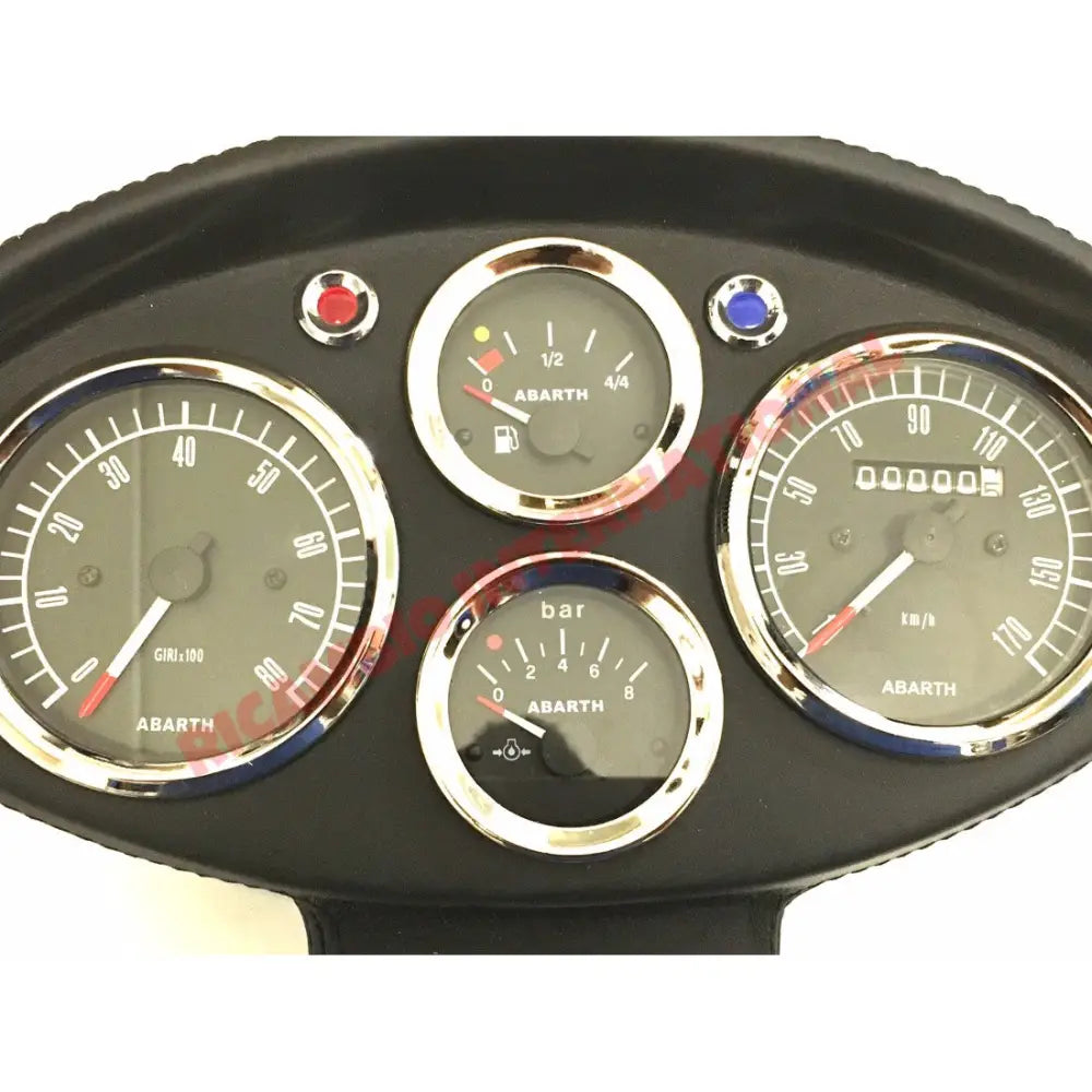Abarth Leather Speedo - Classic Fiat 500 - Classic Fiat 500 Parts & Spares