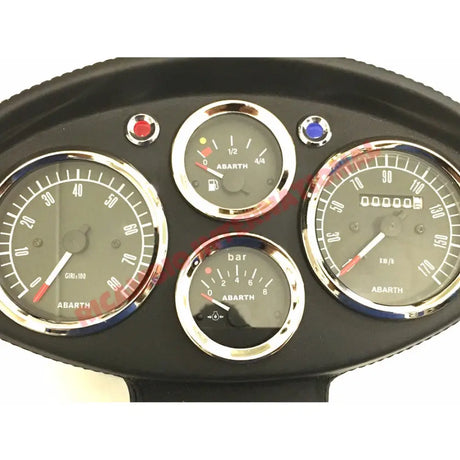 Abarth Leather Speedo - Classic Fiat 500 - Classic Fiat 500 Parts & Spares