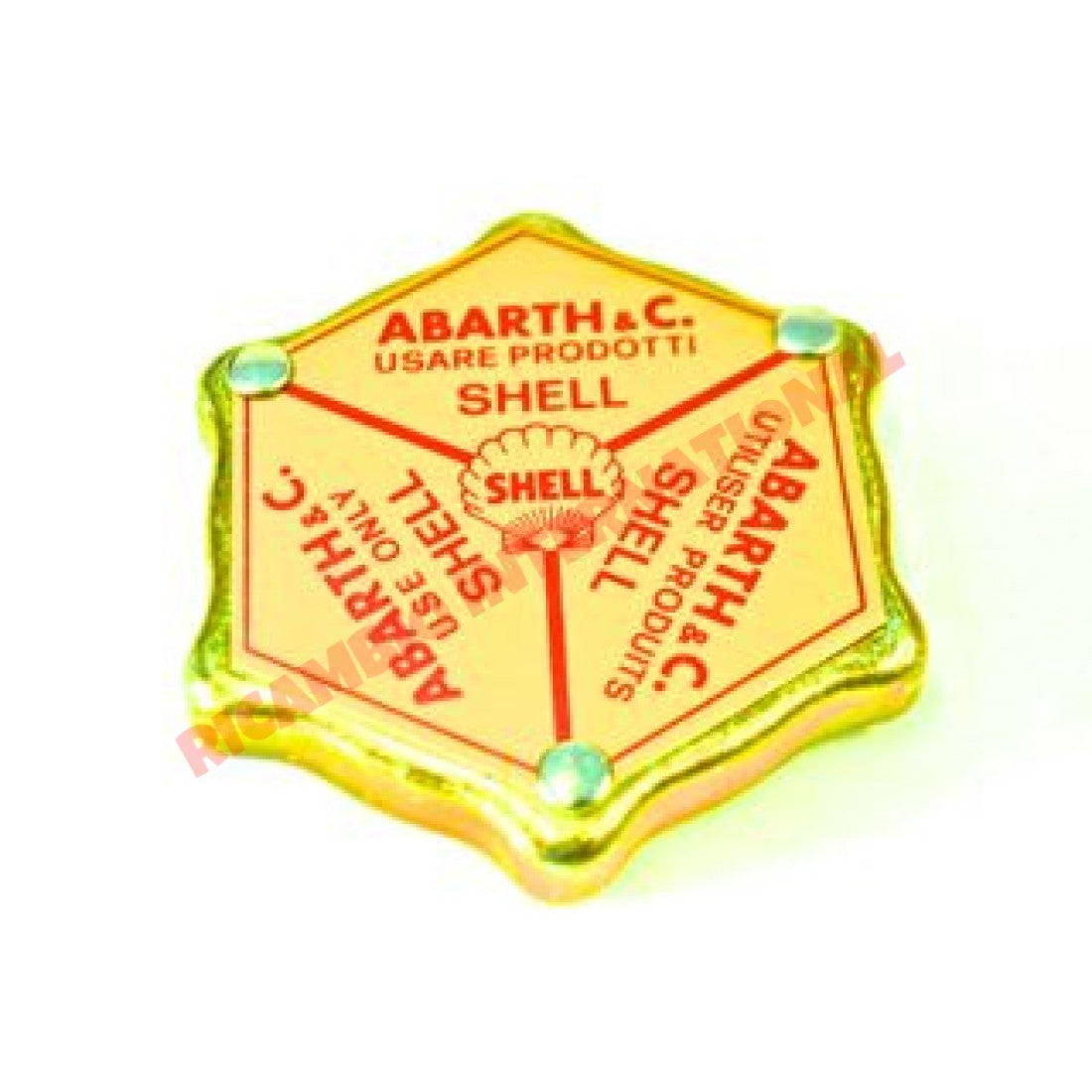 Abarth Oil Filler Cap - Classic Fiat 500,126,600 850 850T 900T/E,124,125,131,132 - Classic Fiat 500 Parts & Spares