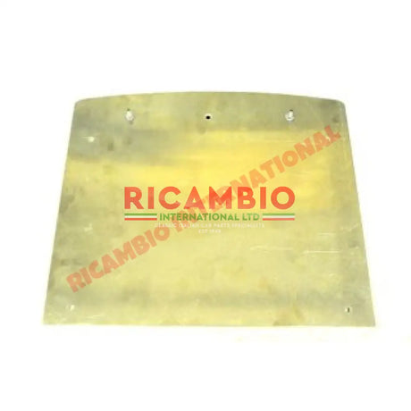 Abarth Rear Number Plate Plinth & Light - Classic Fiat 500 - Abarth