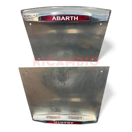 Abarth Rear Number Plate Plinth Light & Fittings - Classic Fiat 500 - Abarth