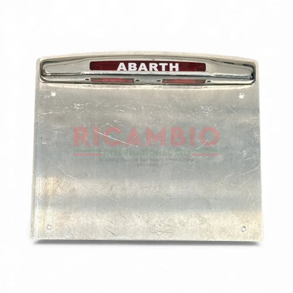 Abarth Rear Number Plate Plinth Light & Fittings (SHOP SOILED) - Classic Fiat 500 - Abarth