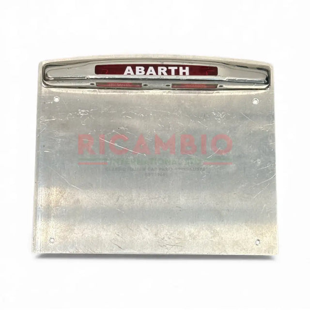 Abarth Rear Number Plate Plinth Light & Fittings (SHOP SOILED) - Classic Fiat 500 - Abarth