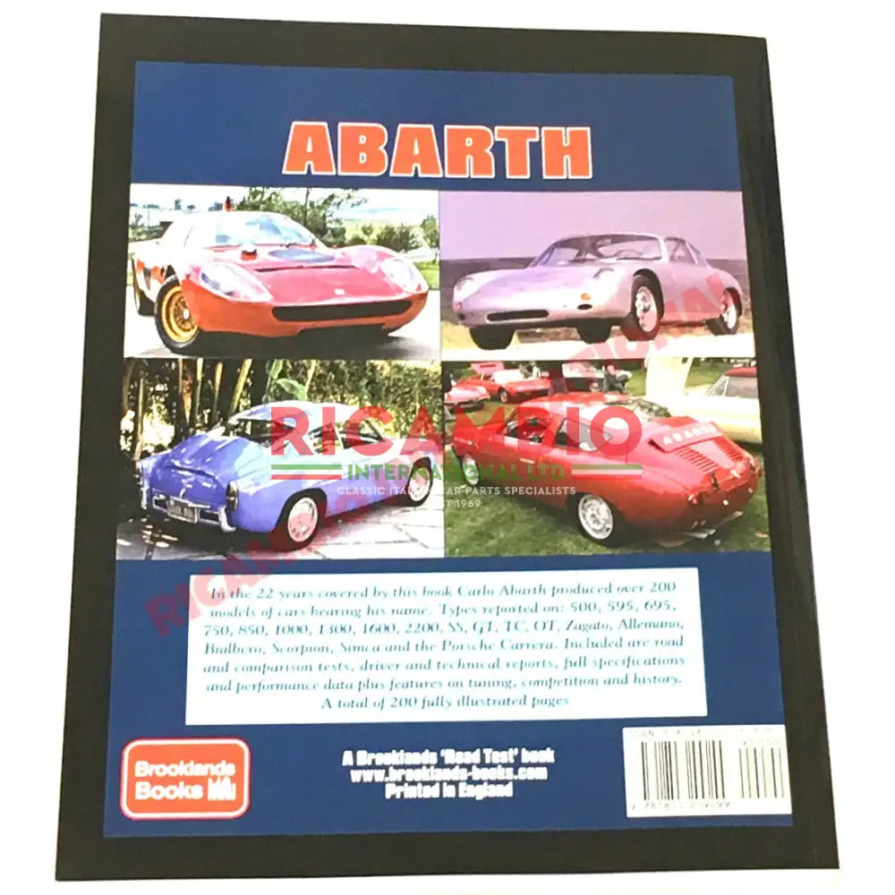 Abarth Road Test Portfolio - Classic Fiat 500 Parts & Spares