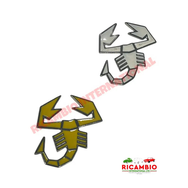 Abarth Scorpion Metal Badge - Modifications