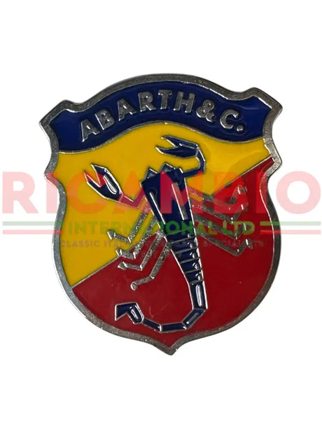 Abarth Shield Badge - Classic Fiat 500