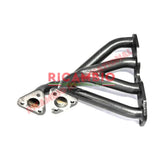 Abarth Sports Exhaust & Manifold (Small Twin Chrome Pipes) - Fiat 600 - Exhaust