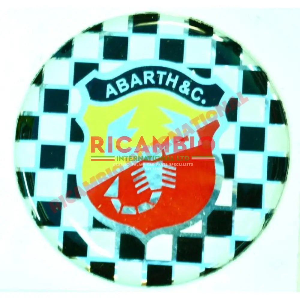 Abarth Sticker Round - Abarth