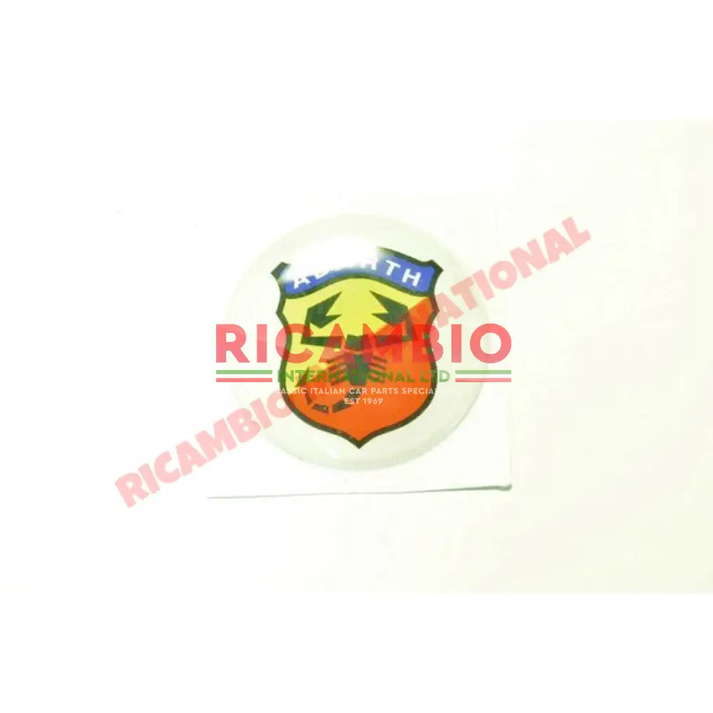 Abarth Sticker Round - Abarth