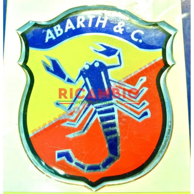 Abarth Sticker Shield - Badges & Emblems