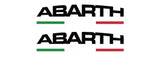 Abarth Tricolore Decal - 70mm - Stickers & Badges