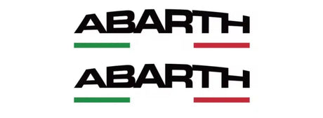 Abarth Tricolore Decal - 70mm - Stickers & Badges